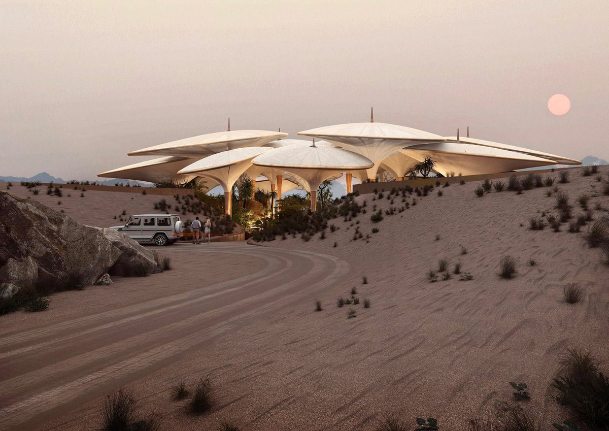 themastermakers's tweet photo. .... y entre las dunas del desierto, surgió el oasis de Foster + Partners
- Hotel en Arabia Saudita -

#hotel #desierto #architecture #makeithappen #themastermakers https://t.co/C8j9kVAUU1