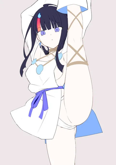 (skebWIP)これは下半身の向きが気に入らなくてボツになったエリちイラスト 