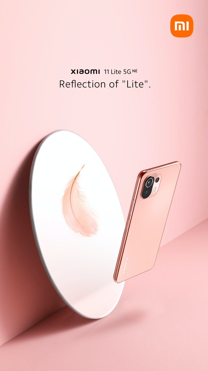 Xiaomi's tweet photo. Weighing in at just 158g and measuring in at just 6.81mm!
Easily fit it into any tight pocket or small purse without ruining your look.
#OwnYourStyle with #Xiaomi11Lite5GNE https://t.co/p6KbQZ2Dhz