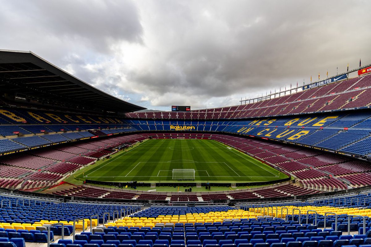 FCBarcelona_es's tweet photo. 🎂 ¡Feliz 64 aniversario, Camp Nou! 💙❤ https://t.co/76oRB52Jog