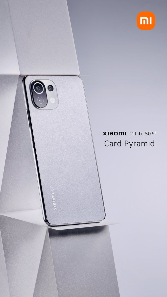 Xiaomi's tweet photo. Weighing in at just 158g and measuring in at just 6.81mm!
Easily fit it into any tight pocket or small purse without ruining your look.
#OwnYourStyle with #Xiaomi11Lite5GNE https://t.co/p6KbQZ2Dhz