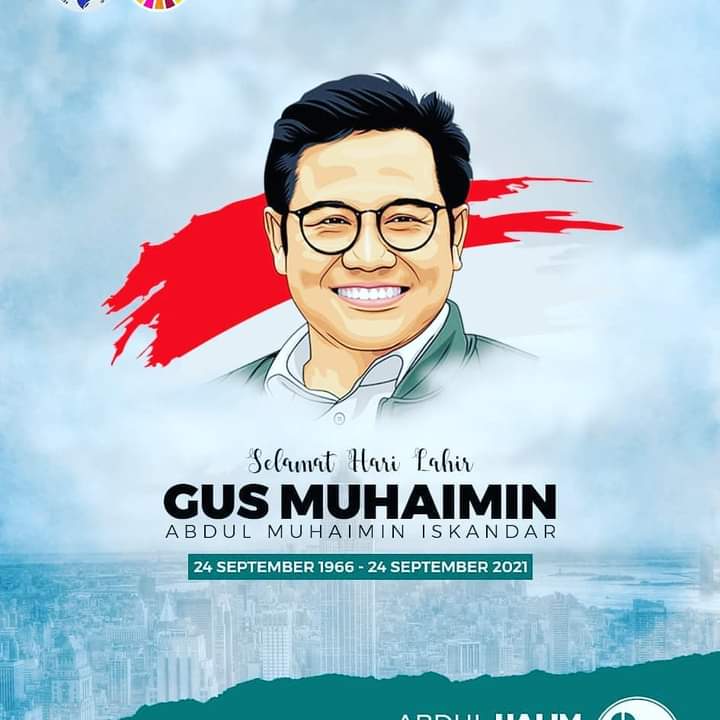 TKasmadi's tweet photo. Baraqallahu fi umrik @cakimiNOW .
Semoga senantiasa dalam Lindungan Allah dan terus memberikan karya nyata melayani Indonesia
#HarlahGusMuhaimin
@halimiskandarnu 
@DPP_PKB 
@EmHasanuddin 
@malik_haramain 
@Brigade01Arwan1 
@HasanZulfahmi 
@Mursyidan10 https://t.co/smRhAEzrlQ