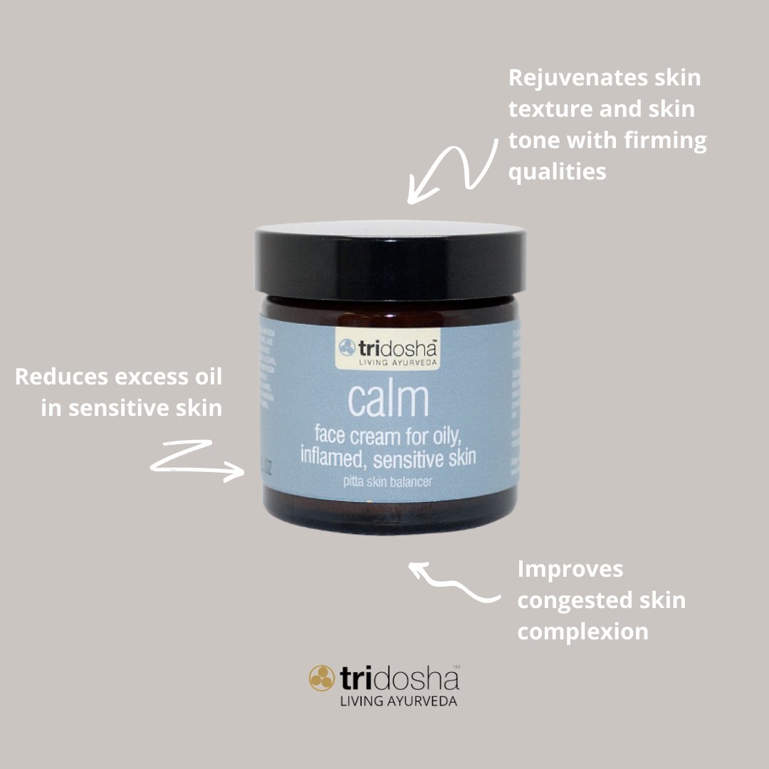 Soothe your skin 💆🏻‍♀️ with this light moisturising blend of natural Ayurvedic skin balancers. Thanks to sandalwood, which calms irritation and retones the skin and amni-haldi, an effective stimulator, this cream is a powerful purifier.