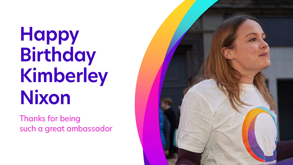 Join us in wishing our ambassador, Kimberley Nixon, a very Happy Birthday! We hope you have a great day  