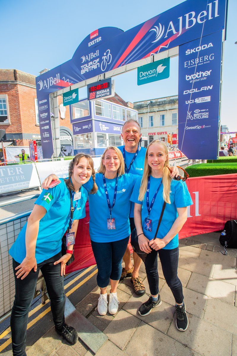 Devon Tour of Britain tweet media