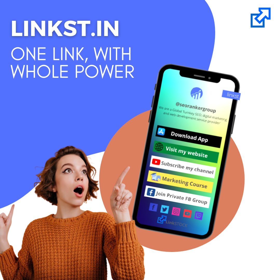 Linkstockin's tweet photo. Create a Free Bio Page with All the Necessary Features.  Try Now! It's FREE https://t.co/1djBhFNtvB
#linkstock #linkst #instagrambiolinkmaker #freemarketingtool #biolink #biolinkmanager #besttools https://t.co/1DeFfSwmbG