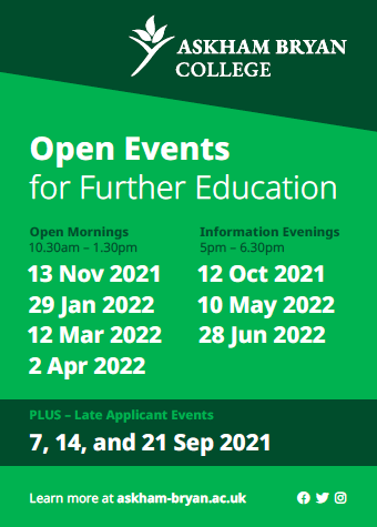 Bryan College Christmas Concert 2022 Cockburnschool On Twitter: "Post 16 Open Events With Askham Bryan College.…  "