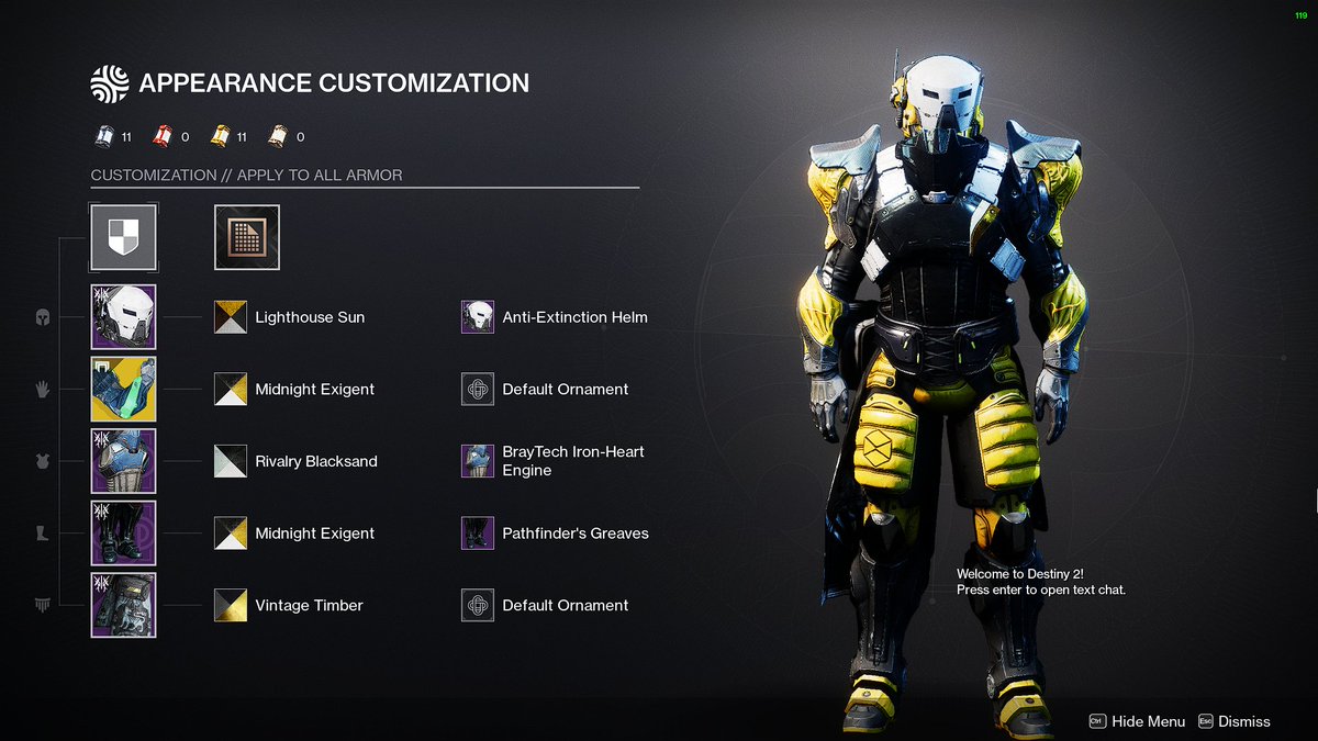 MangalPreetham's tweet photo. Float like a butterfly, Sting like a bee! - fourth time's the charm, here is my bumblebee Titan. #ThreadsOfLight  @DestinyTheGame https://t.co/PbkMAdQMbm
