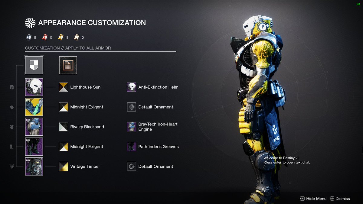 MangalPreetham's tweet photo. Float like a butterfly, Sting like a bee! - fourth time's the charm, here is my bumblebee Titan. #ThreadsOfLight  @DestinyTheGame https://t.co/PbkMAdQMbm
