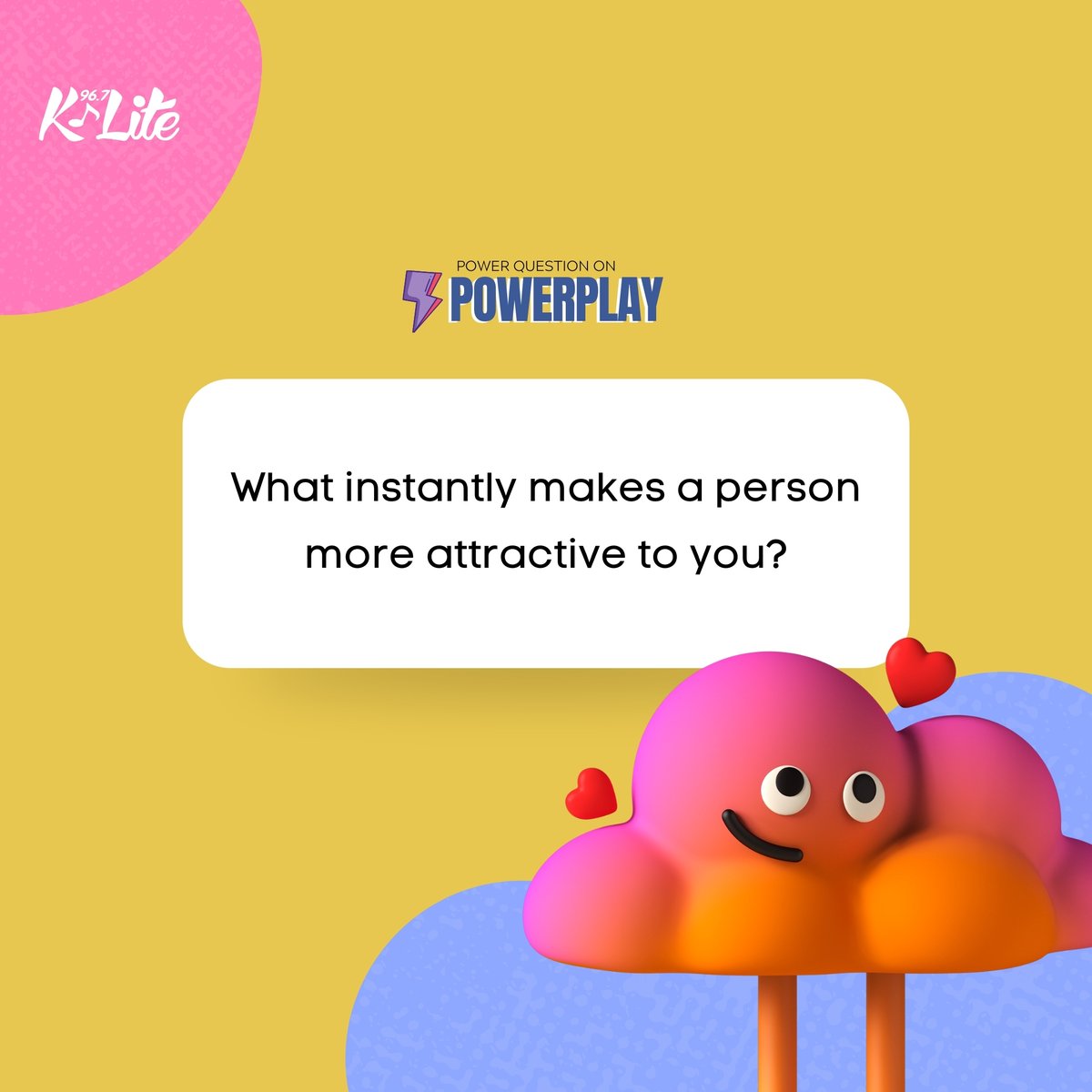 klite967fm's tweet photo. The WEEKEND absolutely sounds 100% 📣 better on #PowerPlay with @davidriley_! 🤘🏼
✔️ New #HOTICE jams
✔️ Good vibes
✔️ Random on-air craziness
✅ 3 hit-filled hours with the HOTTEST DJ alive? Seems like a reach, but hell yeah, BAY-BAY!
Answer this for our #PowerQuestion ⤵️ https://t.co/sdcQkxrNQS