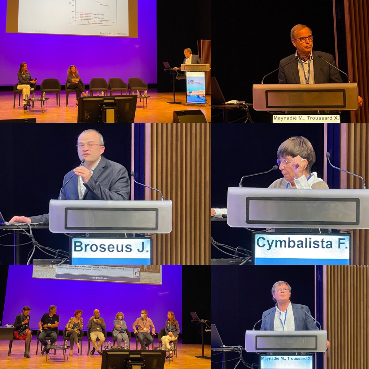GFHematoCell's tweet photo. @GFHematoCell CONGRÈS GFHC@NANCY 2021 SLPB
Symposium #AstraZeneca, table ronde sur les #LZM interventions des Prs Cymbalista, Troussard, Maynadié et Broseus - jeudi 23/09 https://t.co/YkoPDdZOBf