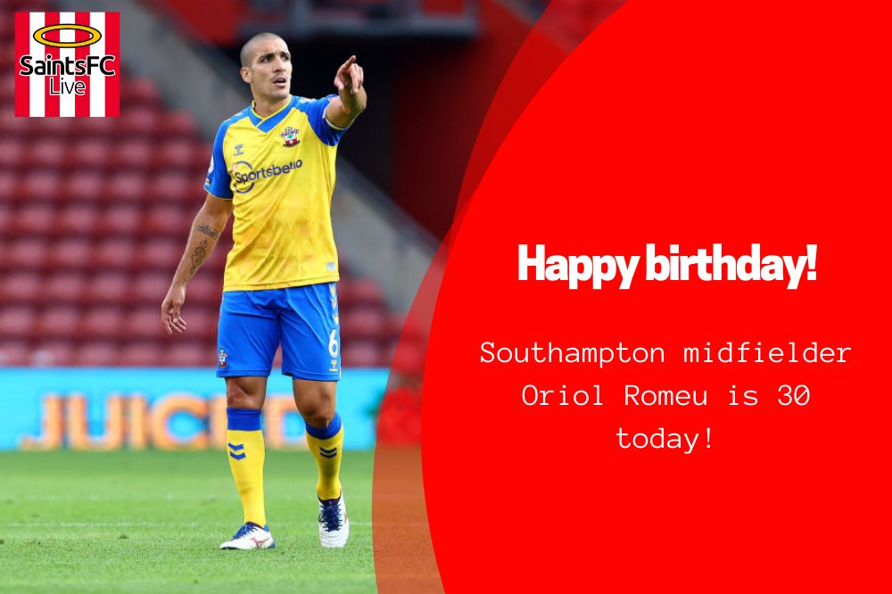 Happy birthday to midfielder Oriol Romeu.

Let\s hope he can celebrate with a win this weekend 