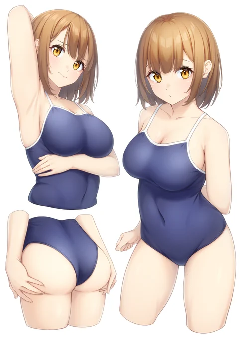 むっちりスク水 