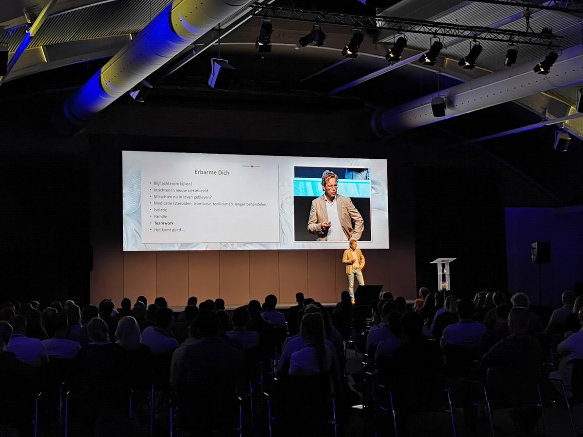 𝕎𝕚𝕛 𝕫𝕚𝕛𝕟 𝕓𝕖𝕘𝕠𝕟𝕟𝕖𝕟 met het Acute Zorg Congres @1931DenBosch En hoe..! Wat een indrukwekkende presentatie van Intensivist Peter (CPC) de Jager, MD, PhD van het Jeroen Bosch Ziekenhuis. Dank voor het delen van dit bijzonder indrukwekkende verhaal. 
 #acutezorgcongres
