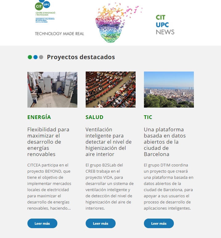 CIT_UPC's tweet photo. 💡 Descubre los proyectos desarrollados por los grupos y centros de investigación de @la_UPC
📩 Suscríbete a la newsletter mensual de #CIT_UPC
👉 https://t.co/ynGbPJW2XN 👈
#TecnologiaUPC https://t.co/wiVo80n4TU