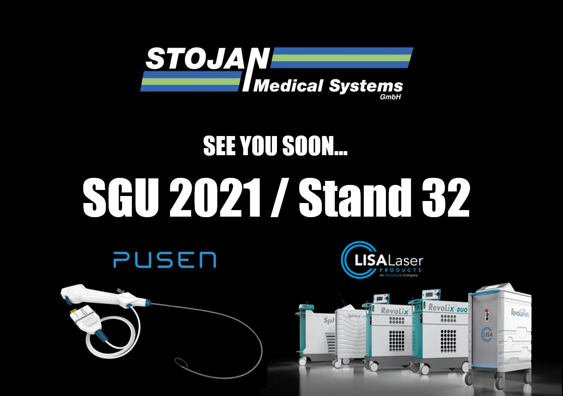 Stojan Medical (@stojanmedical) on Twitter photo Wir freuen uns auf Ihren Besuch an der #SGU vom 29.09. - 01.10.2021!
#RevoLixHTL #LISALaser 7,5 Fr. #Uscope #PUSEN Wir freuen uns auf Ihren Besuch an der #SGU vom 29.09. - 01.10.2021!
#RevoLixHTL #LISALaser 7,5 Fr. #Uscope #PUSEN