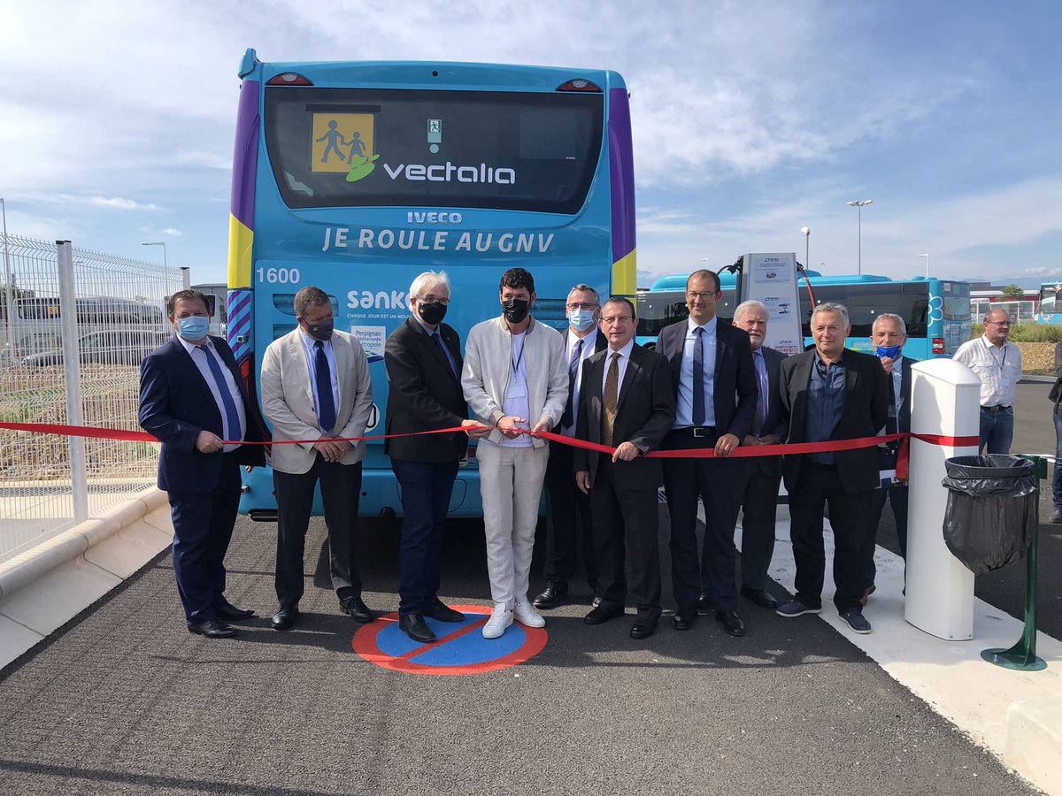FrRolland's tweet photo. @SevenEnergiesFr inaugure sa station bioGNV à Perpignan https://t.co/eXcVNpHzUv https://t.co/IN3GrPFsQC