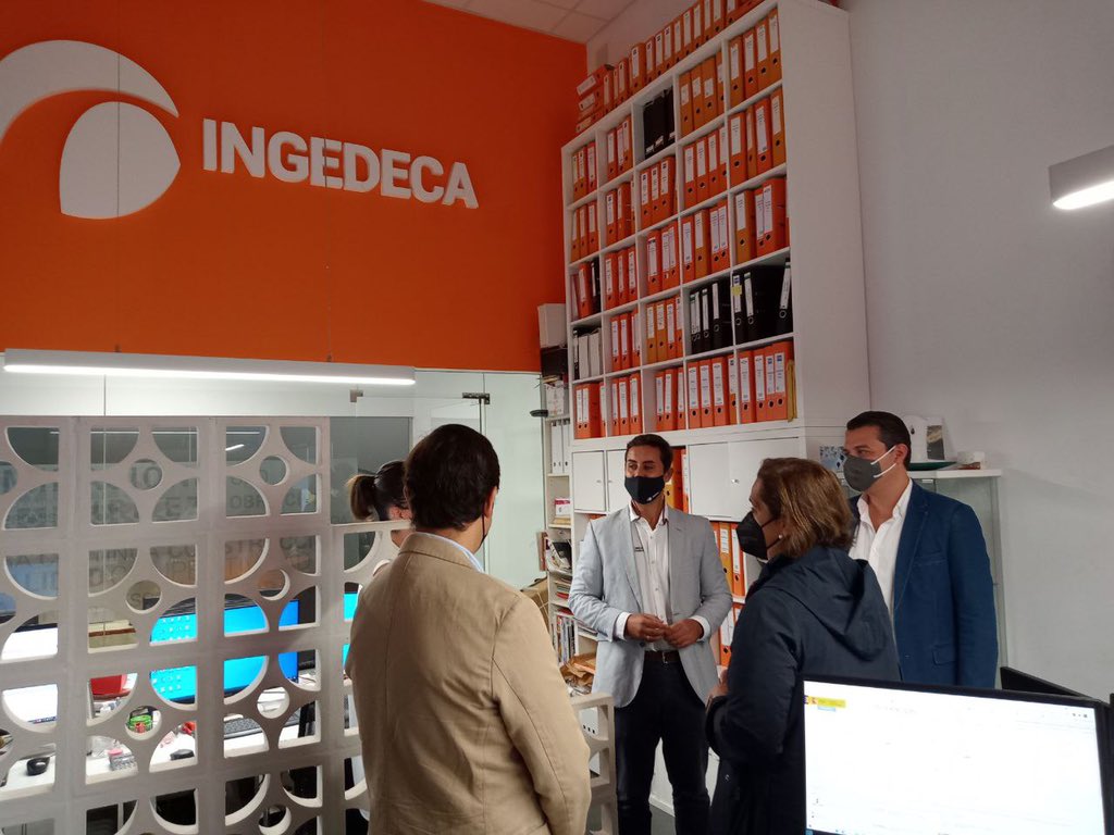 👉Junto a la delegada de #reactivacioneconomica y presidenta del <a href="/imdeec/">Imdeec</a> <a href="/BlancaTorrent/">Blanca Torrent</a> visita a <a href="/IngedecaSL/">Ingedeca Constructora</a>  constructora cordobesa de larga trayectoria e importantes trabajos en nuestra ciudad que cuenta con más de medio centenar de empleados