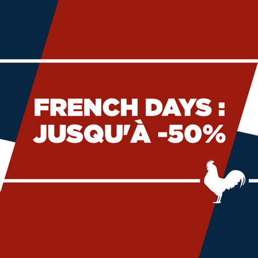FRENCH DAYS 🚨 Les promos des French days sont de retour avec 50% de remise sur une large sélection d’articles ! 🤩 Fonce sur bit.ly/39C7OCp pour shopper tes marques préférées 📲 #JDSportsFrance