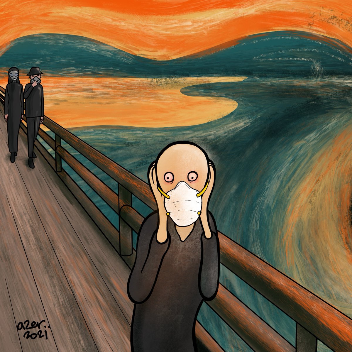 komikazer's tweet photo. the Scream 2021
22/25 editions.
https://t.co/SEVOnzXSwv
#hicetnunc #CleanNFT #henNFT #txz #objkt666 #jajanNFT #jualNFT https://t.co/SdfFPkID8f