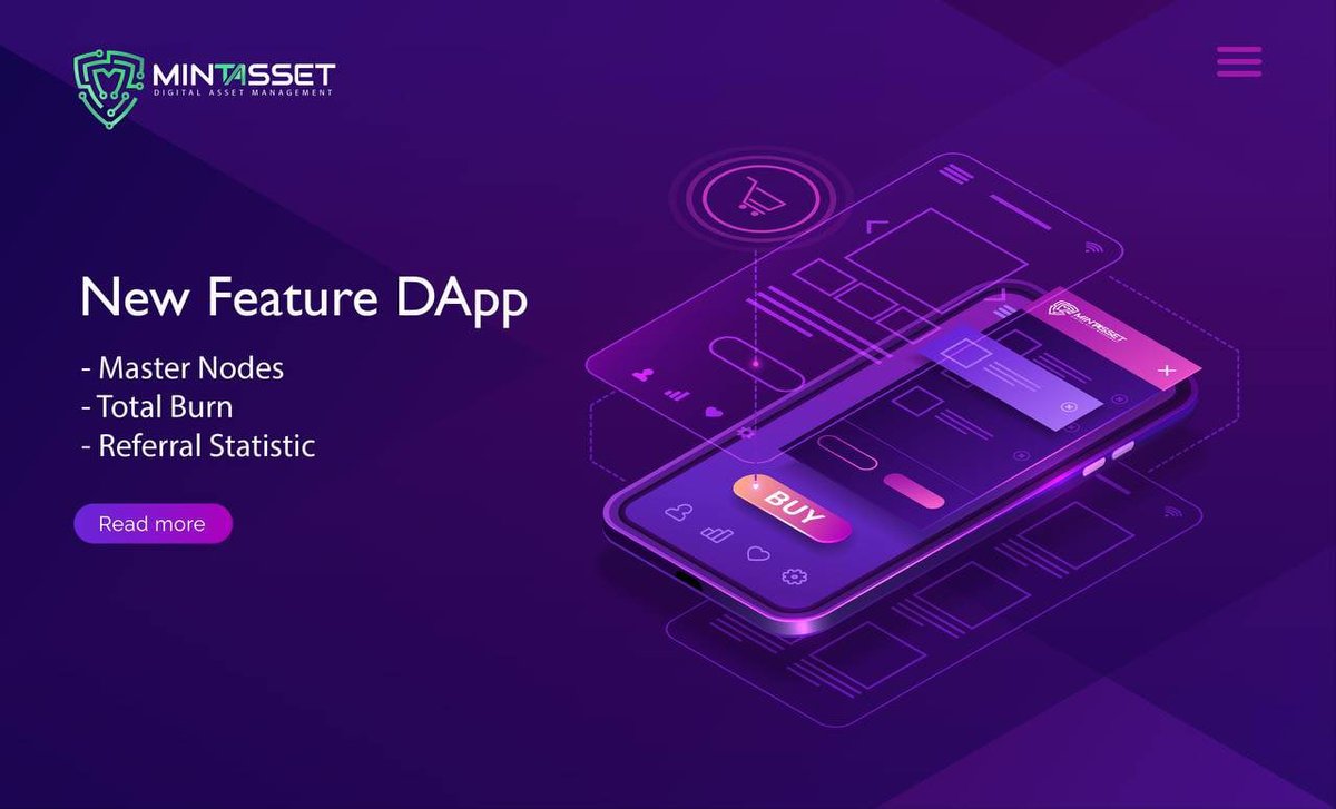 🔥🔥 New Feature DApp Update:

✅ Master Nodes
✅ Total Burn
✅ Referral Statistic

#DApp #Staking
