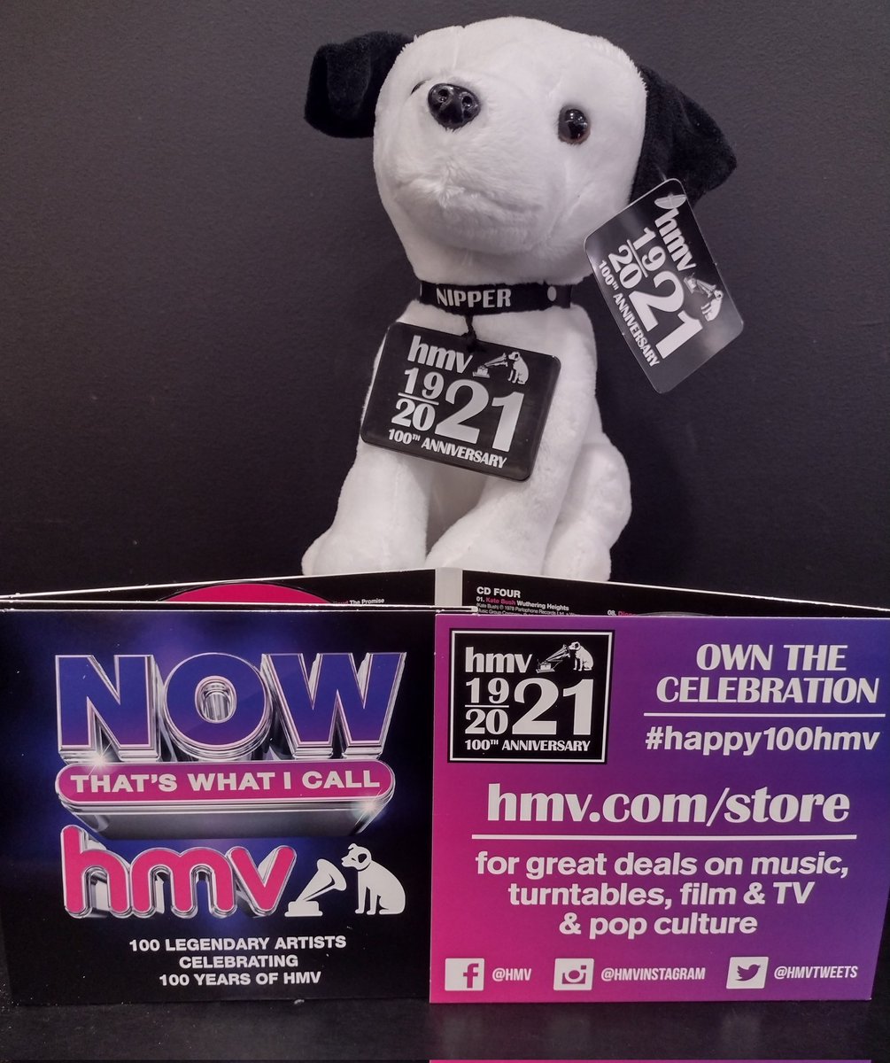hmvMaidstone's tweet photo. TODAY'S THE DAY!
Nipper is so excited that @NOWMusic hmv edition is out NOW! 
#Nowhmv
#NowThatsWhatICallMusic
#hmvLovesNow
#NewMusicFriday https://t.co/mXgYUc3gtr