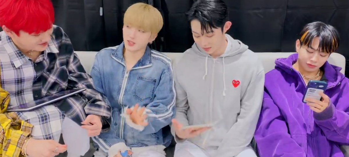 milkymoonss's tweet photo. OMG THESE ARE THEIR OWN CLOTHES RIGHT? OR IS THAT WHAT THEY ARE GONNA WEAR FOR KCON?
#KCONTACTHI5Ciipher #KCONSTUDIO https://t.co/WJZdnsGoMN