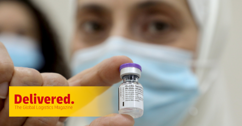 DeutschePostDHL's tweet photo. When @pfizer needed to deliver their revolutionary new #COVID19 #vaccine, they turned to #DHL for equally ground-breaking logistics. Tanya Alcorn, VP BioPharma Global Supply Chain Pfizer, discusses the innovations that made it possible. #DeliveredMagazine