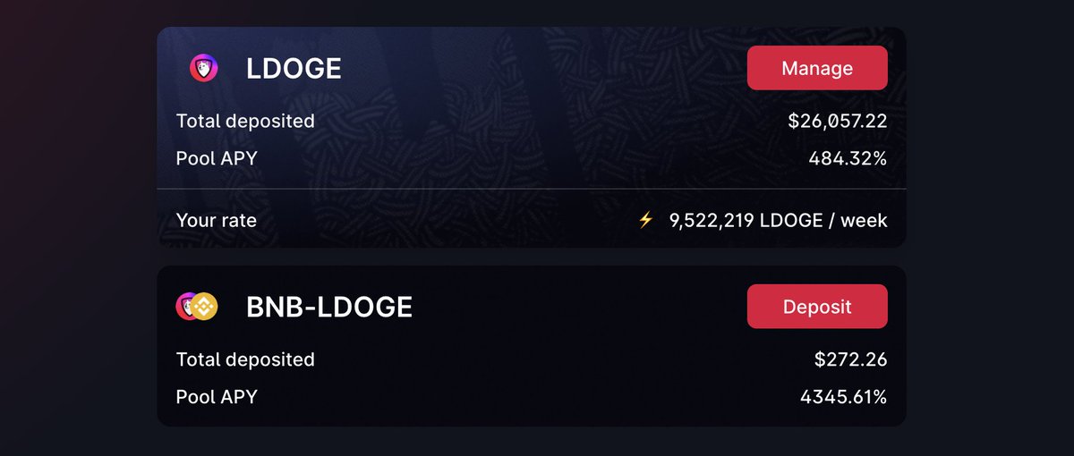 LegatoFinance's tweet photo. a 4345% #APY on our liquidity mining pool ! 🔥

5 days after launch, our TVL is worth +26,000$ https://t.co/4PlVbLGL2L