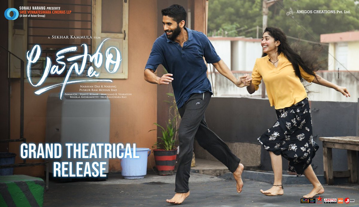 director3nadh's tweet photo. Wishing Good Luck and all the success to #LoveStory team. 

Witness the Magic of Love only in theatres. 

@chay_akkineni @sekharkammula @Sai_Pallavi92 @SVCLLP @GskMedia_PR https://t.co/2rQHGK2Wut