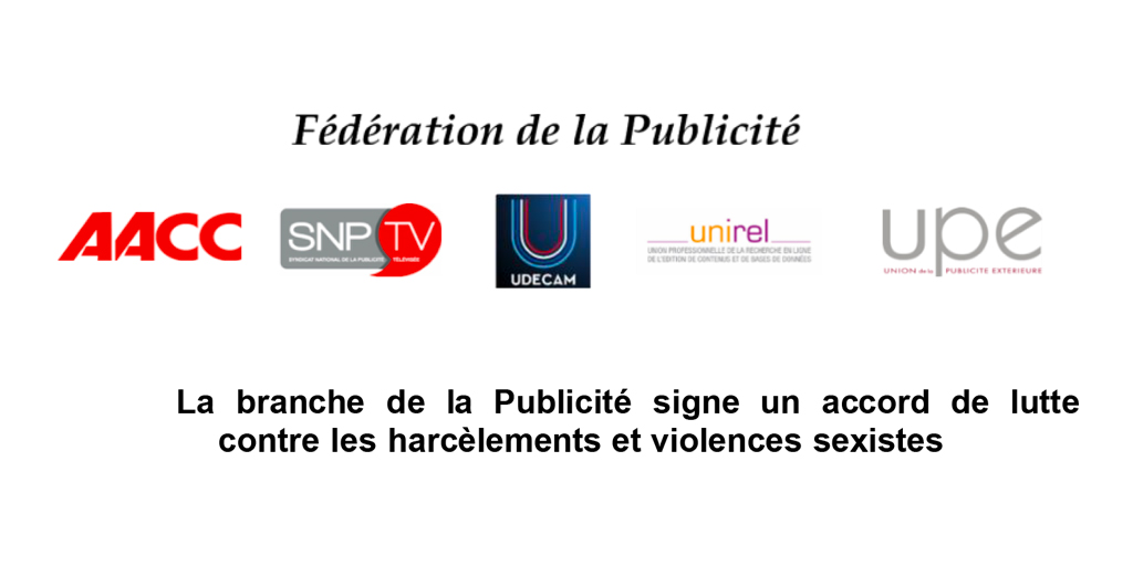 AACClive's tweet photo. Les organisations patronales et syndicales de la branche de la Publicité concluent un accord sur les harcèlements au travail et les violences sexistes qui concerne toutes les entreprises du secteur.

Plus d'info : https://t.co/4d0ij0FItL https://t.co/nkCeKN211k