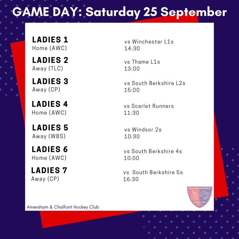 ACHockeyClub's tweet photo. Looking forward to kick starting the (hopefully uninterrupted!) league season…
@winchhc
@ThameHockeyClub
@HCSouthBerks
@ScarletRunners1
@WindsorHockey
#letsgoACHC https://t.co/WrEwQe3LKa