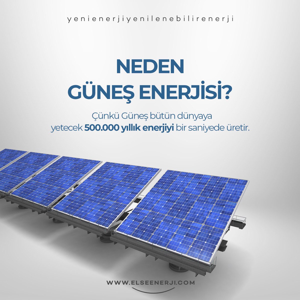 Güneş çok güçlü ve sonsuz bir kaynaktır. Sizde yatırımınızı güçlü ve sonsuz olan enerji kaynağı güneşe yapın. Hep kazanın! ☀️ 💪

#else #elseenerji #enerji #energy #solar #solarpanel #güneş #güneşenerjisi #elektrik  #yenilenebilirenerji #güneşenerjisistemleri #gelecek #yatırım