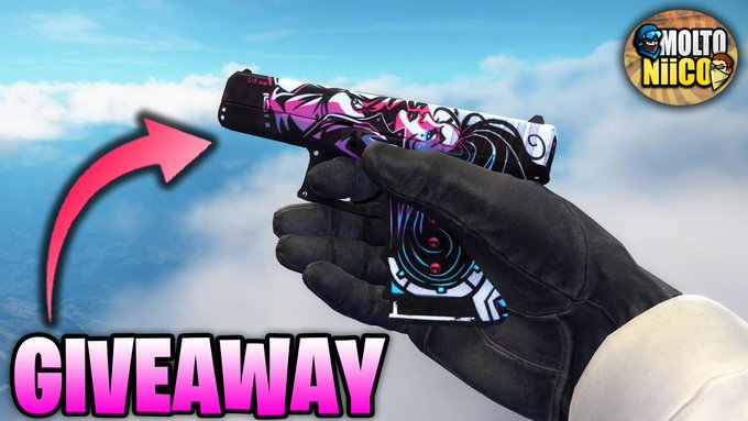 Molto_Niico's tweet photo. ⚡️GLOCK-18 NEO NOIR⚡️ #CSGOGiveaway 

To enter/requisitos:

✅-Follow @Molto_Niico
✅-Retweet
✅-Sub+like+comment https://t.co/vr0dZmAyiE (show proof 🧐)

Good luck!☘️ https://t.co/YIEbsVbUtP