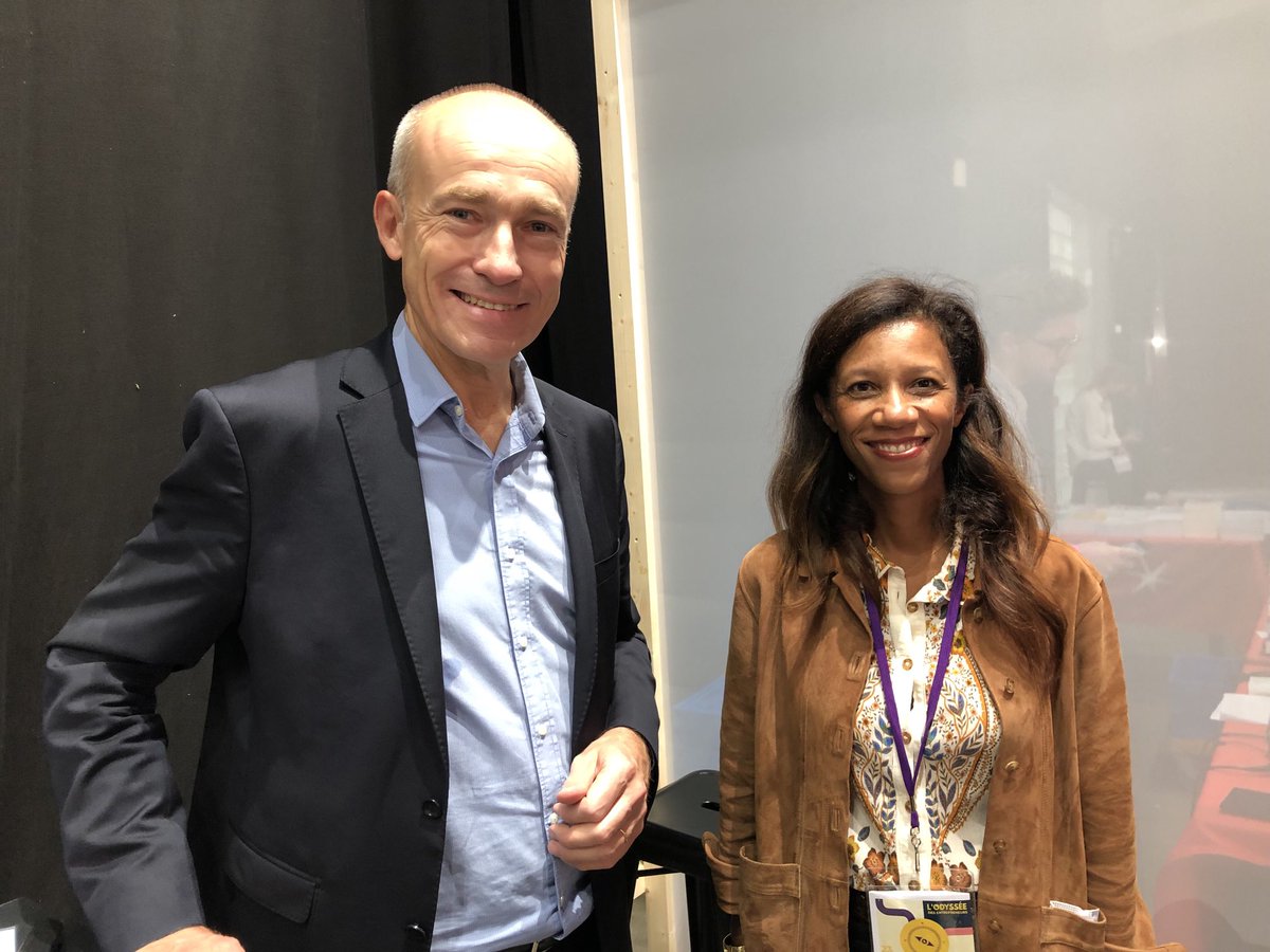 JpVacher's tweet photo. Une dizaine d’interviews à l’ ⁦@Odyssee_Entr⁩ sur le plateau TV de ⁦@LyonDecideurs⁩, hier dont Salvatore Alaimo, Pdt de ⁦@DIMOTRANSGroup⁩, Sandrine Plantier ⁦@ClubhouseFrance⁩, Jean-Pascal Denys Pdt ⁦@BriceRobertAL⁩, ⁦@patrick01martin #ODE21⁩ https://t.co/TMfXekdM0k