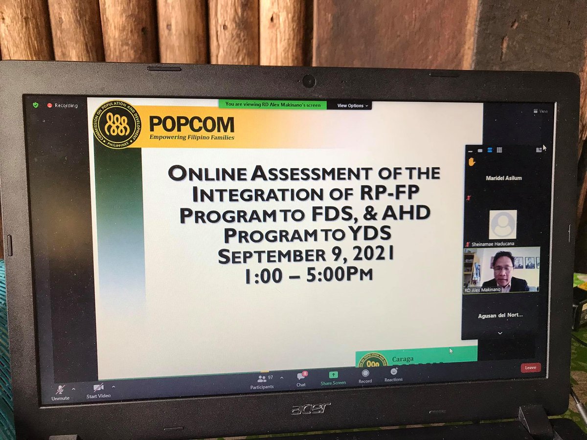 Attended a half day webinar on Online Assessment of the Integration of RP-FP Program to FDS, AHD Program to YDS facilitated by POPCOM.

#DSWDMayMalasakit
#Serve1st