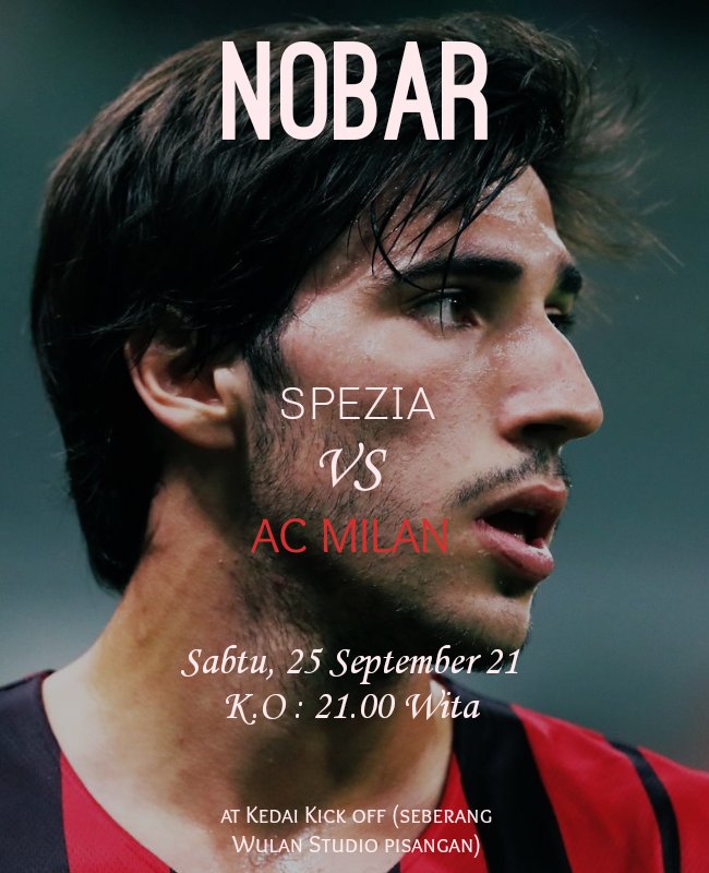 Yuk ramaikan lagi ges, mumpung main nya gak kemaleman 
Grazie!!

Cc : <a href="/MilanistiOrId/">Milanisti Indonesia</a>