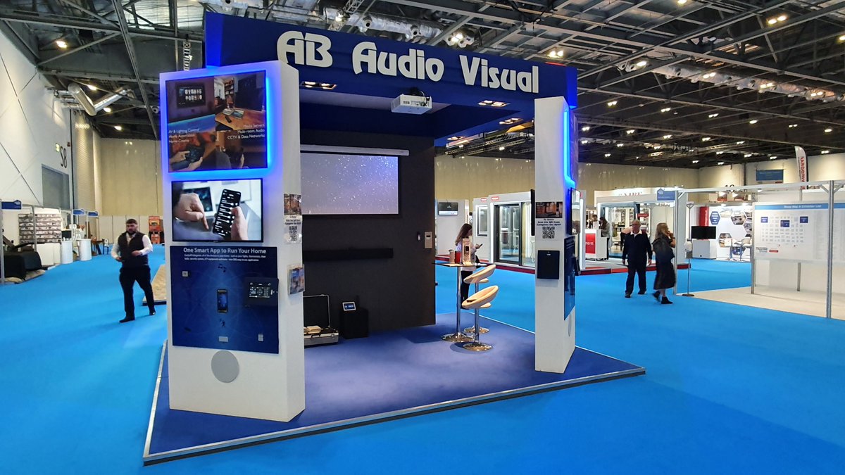 ABAudioVisual's tweet photo. Come to stand D110 at the Home Building &amp; Renovating Show London ExCel 24– 26 Sept and you can experience the power of a future ready home. Our team can answer your questions and show you how a Smart Home can change your life for the better! Click link below for 2 Free Tickets! https://t.co/7YI36liAz5