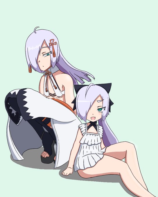 セストに水着沖田オルタの水着を着せてみたかっただけ 