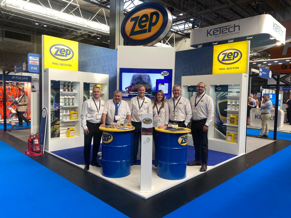 zepukltd's tweet photo. S&amp;S| At the start of September, we attended the @Railtex/@Infrarail exhibition at the NEC Birmingham.

🚂It was an opportunity to meet new customers and showcase our rail sector products 

👇Find out more about #ZepUK Rail Sector products
https://t.co/HQ99I1HQiB https://t.co/okWJSUkqMc