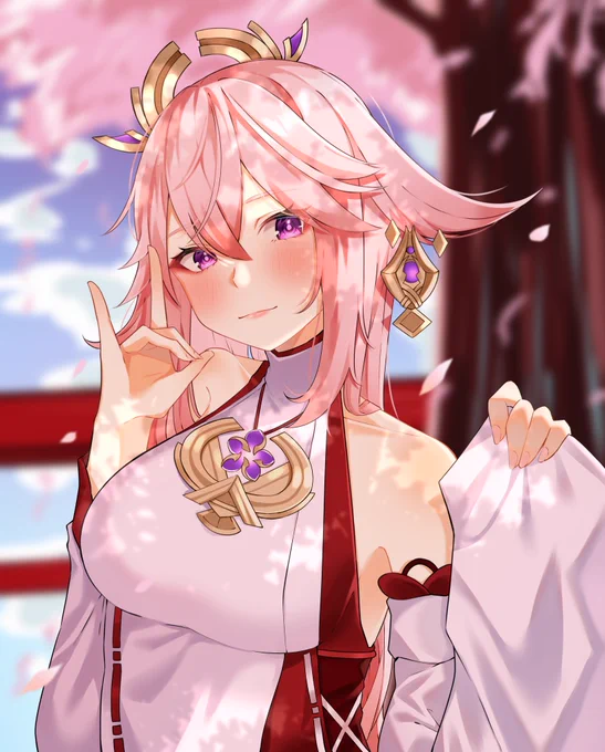 🦊「コンコン♡」

 #原神  #GenshinImapct 