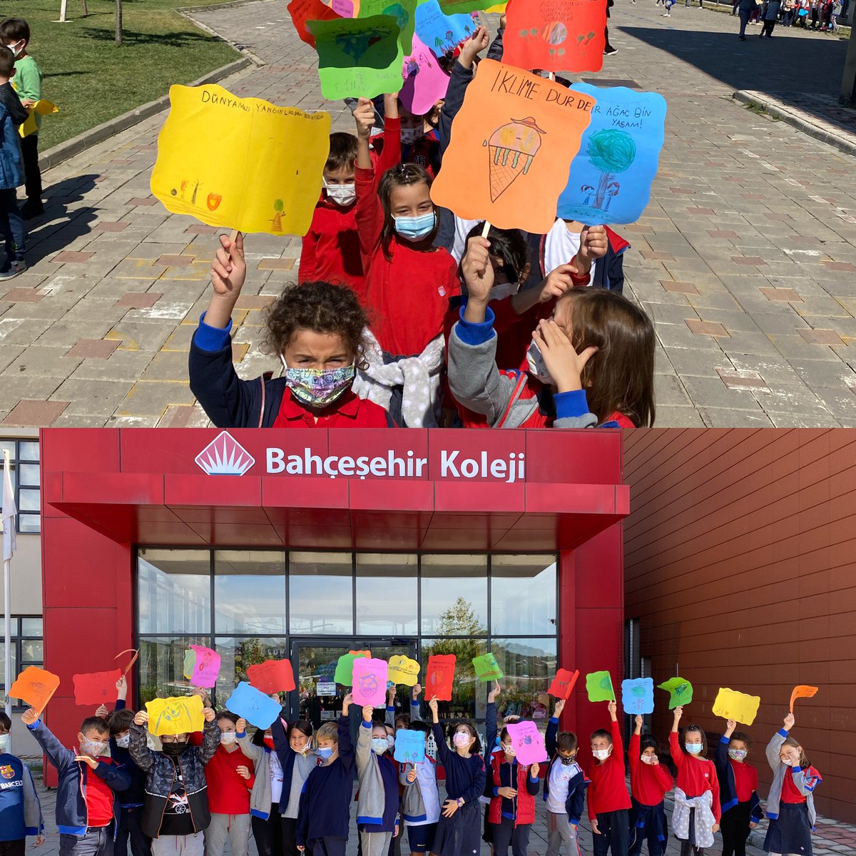 busraerdnc's tweet photo. Dünyamızı korumak hepimizin görevi, iklim krizinin farkındayız ! #iklimfarkındalığı #BKBademli https://t.co/ZUYlZqgIlM