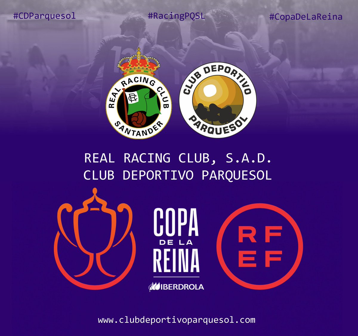 CDParquesolFem's tweet photo. FEMENINO A | 🏆🍊⚽️ El @RacingFemenino, primer rival copero de las chicas de @Jaime_Kaiser.

⚠️ El partido se disputará en tierras cántabras, según lo establecido en el sorteo.

#RacingPQSL #CDParquesol #CopaDeLaReina #FutbolFemenino https://t.co/r0JQpJfBoT
