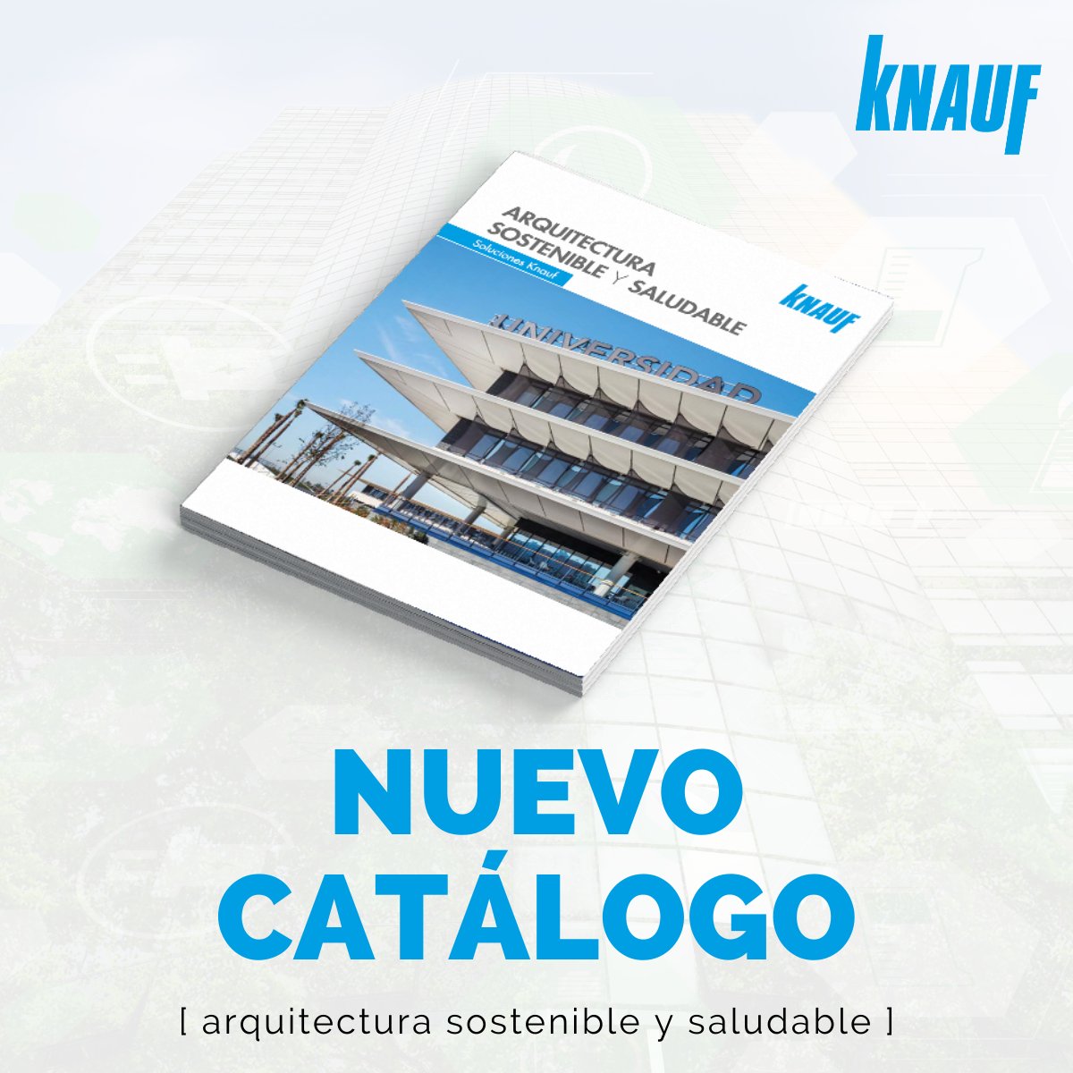 Lanzamos el nuevo catálogo de soluciones Knauf para proyectos de arquitectura sostenible 🏡 y saludable.

Descúbrelo ahora 👉ow.ly/sYgL50GfJWr

#Arquitectura #Sostenibilidad #Medioambiente