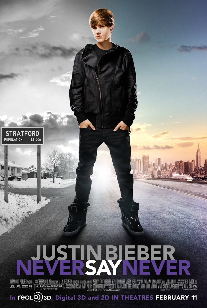Belieber_Rox's tweet photo. Justin Bieber said "Never Say Never" when we were kids, Justin Bieber said "Believe" when we were teenagers, Justin Bieber said "Our World" when we are adults. That's how OG beliebers grew up. https://t.co/BJxQ3FPk2Q
