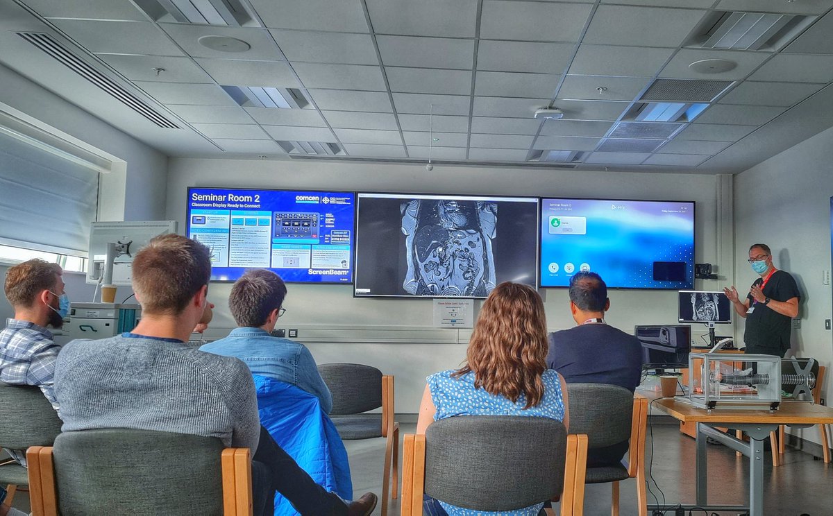 SyedGerdezi's tweet photo. Kickin off the breakfast session of the 2nd day @ #ERCPCourse with #Radiology Quiz allowing each fellow to interpret 2 #MRCPs followed by a state of the art lecture by our GI Radiologist Jo Hamil.

#GITwitter
#GrangeSchoolOfEndoscopy 

@BSGTrainees
@GwentLiverUnit
@WAGE_media https://t.co/tLn2JOiUBO