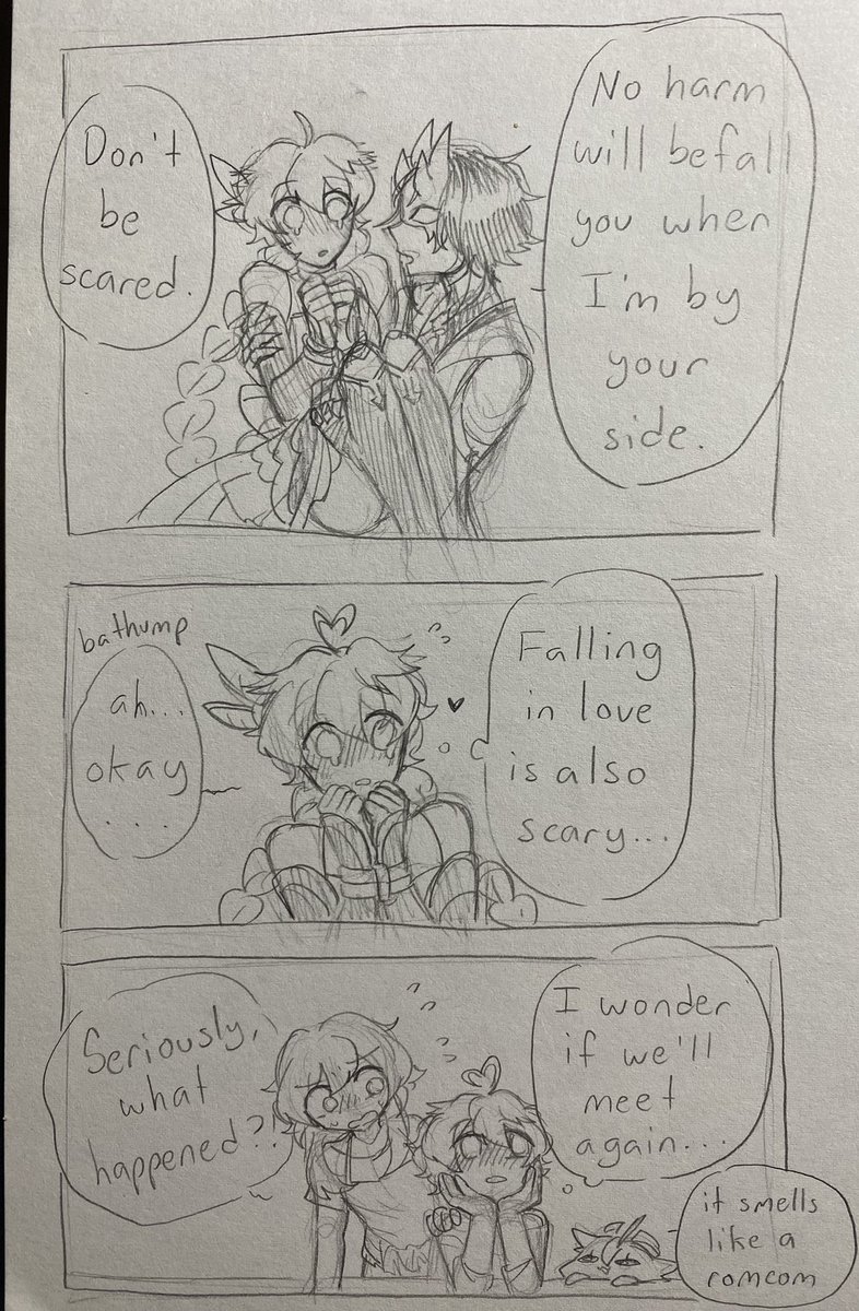 ijustlikeaether's tweet photo. I just realized I can post sketchbook photos from my phone…
here’s the magical girl AU!
(note: sketchbook drawings are pretty nonsensical)
#XiaoAether https://t.co/ZOOPD6M9zl