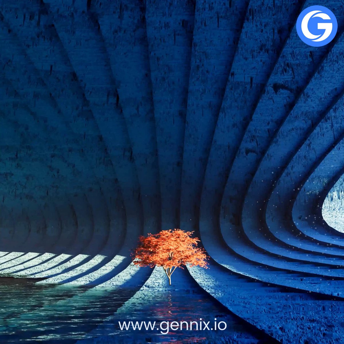 GennixDefi's tweet photo. The tier 3 #NFT of #Gennix is Serenity. Trees are seen as a symbol of great strength, with an ability to provide sufficient protection. Gennix is the figurative tree that aims to safeguard the funds of its investors while keeping their best interests at heart. #blockchain https://t.co/gY03XrOcXV