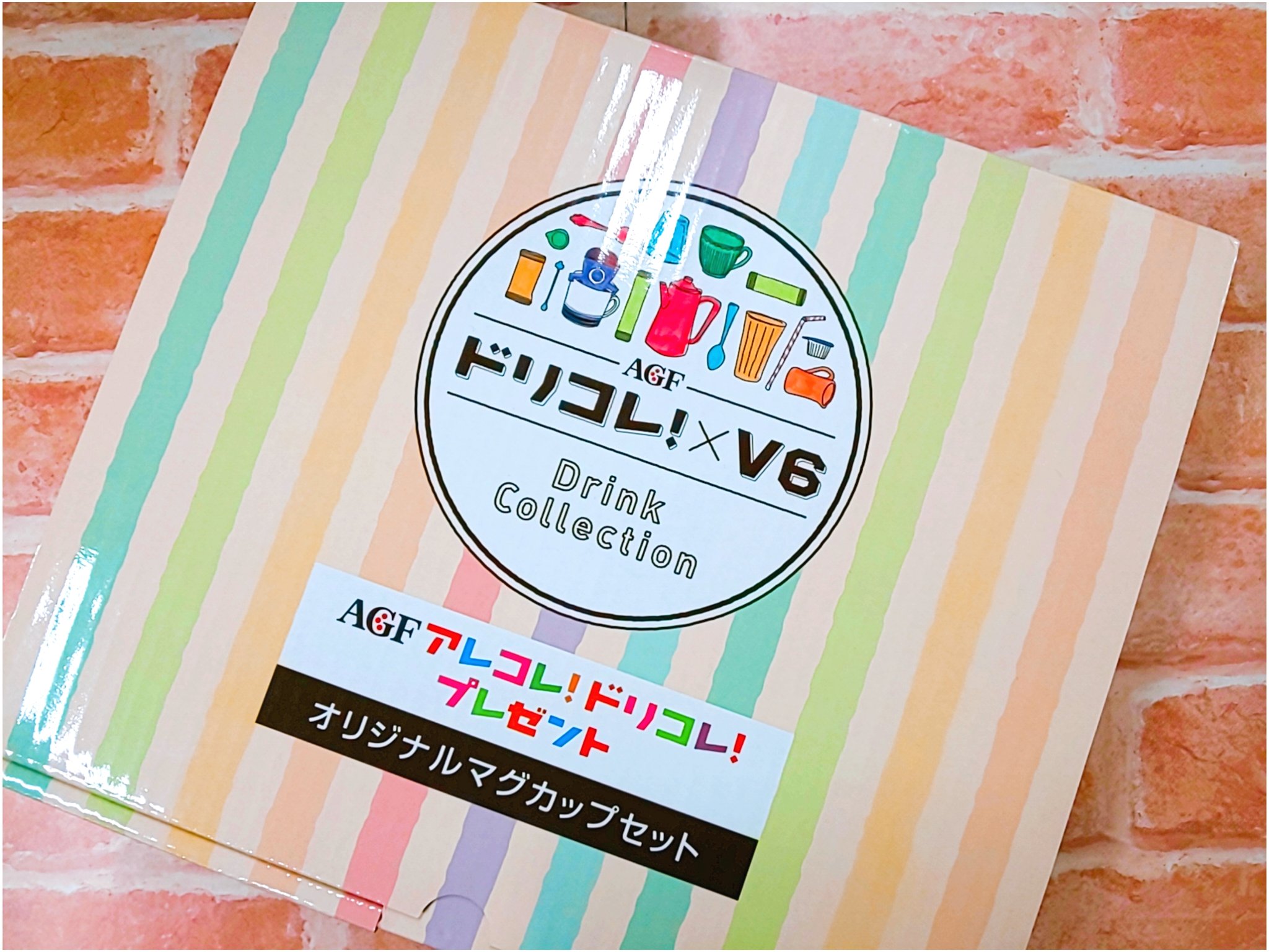 ジャニランド 公式ジャニーズグッズの中古販売 イベント案内 ジャニランド心斎橋店 グッズ入荷 V6 ドリコレ マグカップセット入荷 目盛りがあって使いやすい メンバー