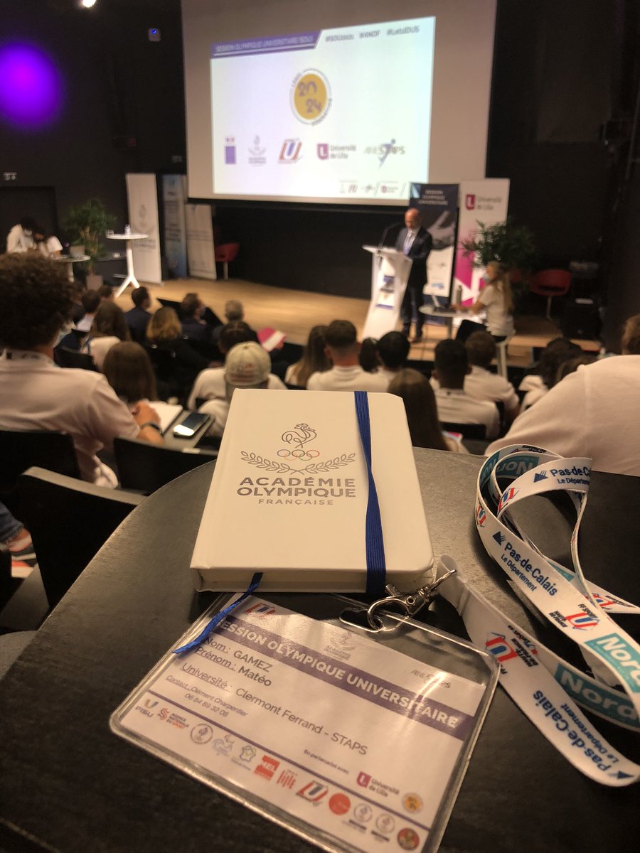 MateoGamez_'s tweet photo. Très fière de représenter @UCAuvergne , @SportUClermont et @Bde_Staps_Clf dans cette Session Olympique Universitaire à Lille 🤝 Préparons dès maintenant l’héritage des #JOParis2024 ! https://t.co/BhHIrhUKaY
